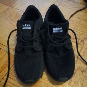 Adidas Cloudfoam Black Athletic Shoe US Size 10